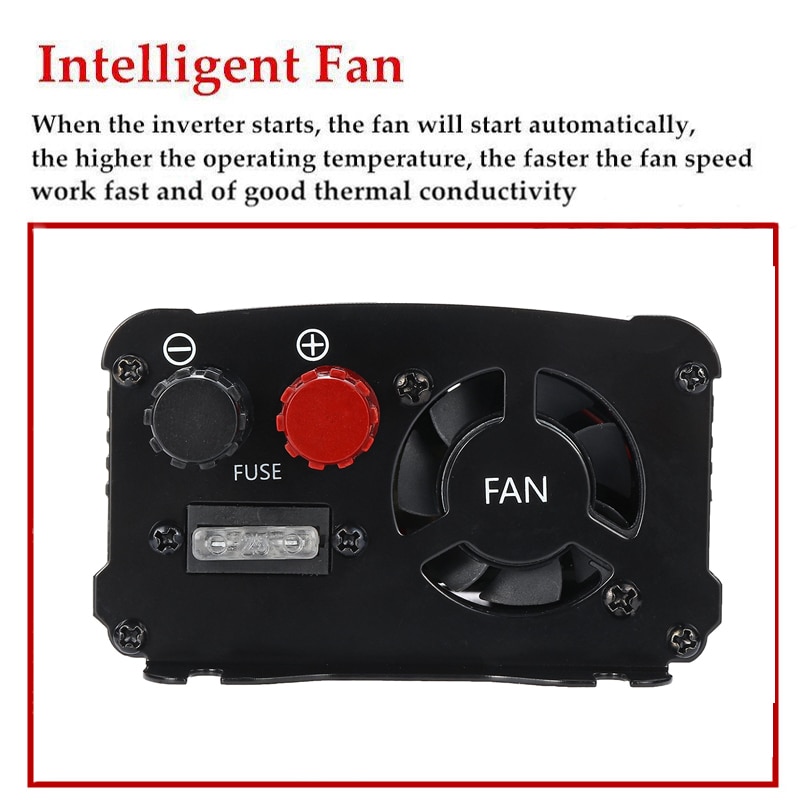 300W Max Solar Power Inverter 12 V to AC 220 Volt Digital Display Modified Sine Wave Car Charge Converter Transformer