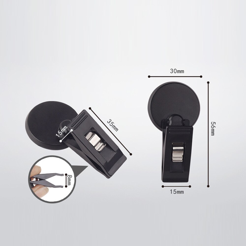 2/1pcs Auto Ticket Folder Mini T-shape Transparent/black Ticket Car Folder Holder Environmentally Folder Car Styling Accessories