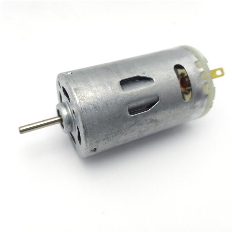 395 Dc Motor Hoge Snelheid 12V 24V 7500Rpm 15000Rpm Sterke Magnetische Carbon Borstel Elektrische Motoren RS395 stofzuiger Föhn