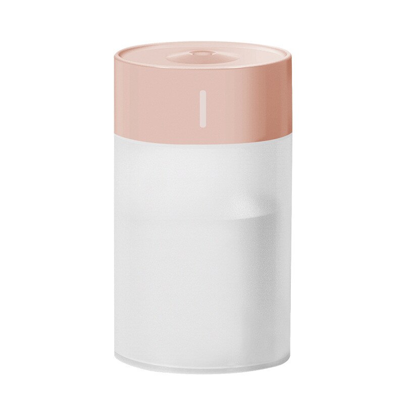 1Pc 260Ml Luchtbevochtiger Ultrasone Mini Aromatherapie Diffuser Draagbare Spuit Usb Essentiële Olie Verstuiver Led Lamp Voor Thuis auto: pink