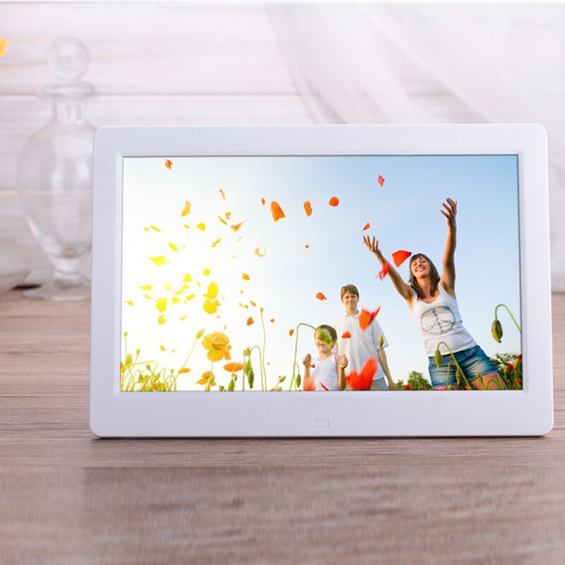 Digital Photo Frame 10.1" HD TFT-LCD 1024*600 Digital Photo Frame Alarm Clock MP3 MP4 Movie Player