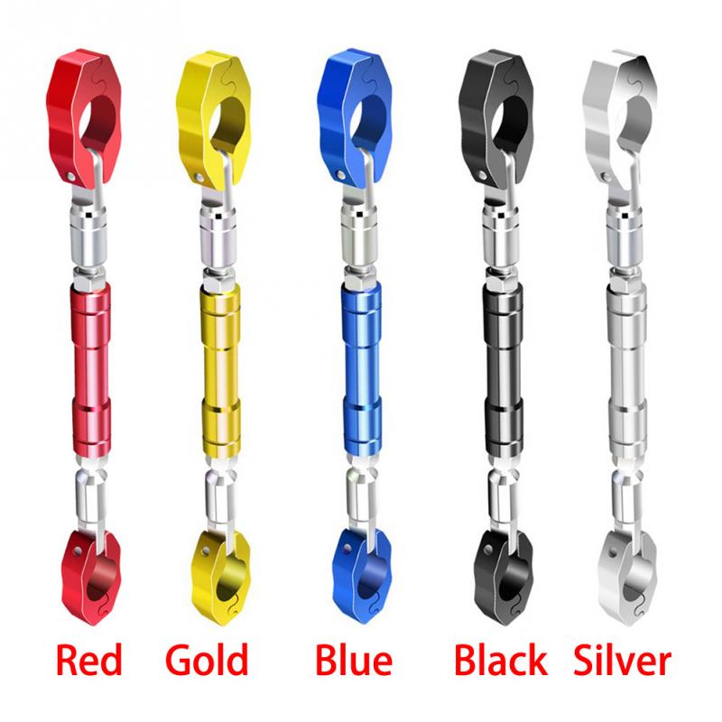 Barre transversale réglable d'équilibre de moto 7/8 "22mm guidon renforcer la barre de levier