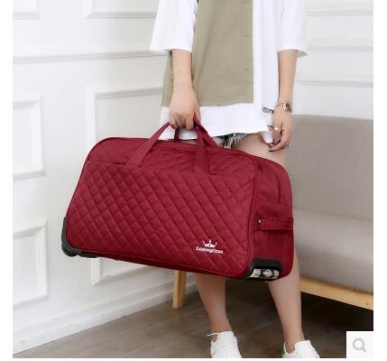 Brand20Inch 24 "grote bagage trolley Case reistas op wielen voor vrouwen mannen koffer Reizen Duffle Rolling Bagage