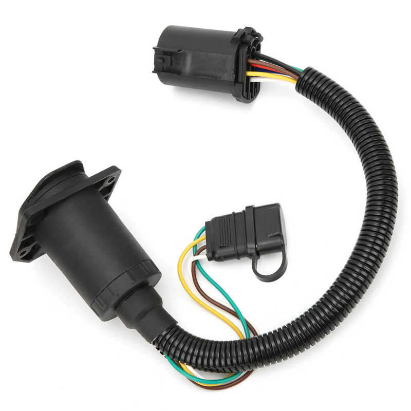 Trailer Wiring Harness Weather Resistant 7 Way Trailer Connector for USCAR Plug Vehicle