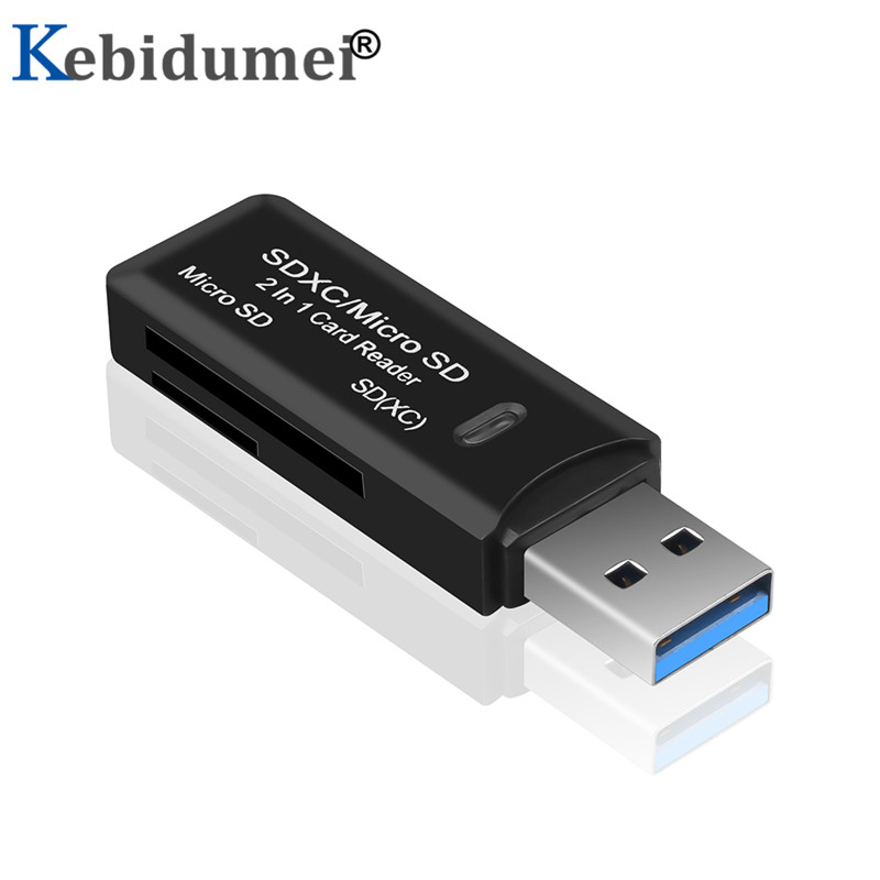 Kebidumei USB 3.0 Card Reader Micro Sd Adapter Smart Micro Sd Card Reader Card Reader For Computer Laptop