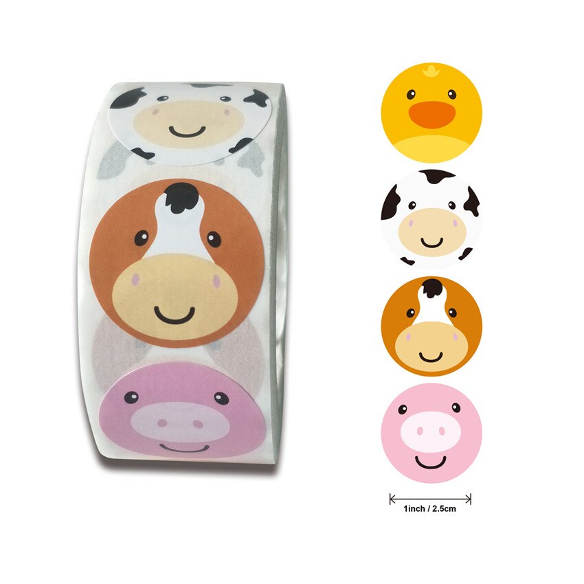 Lovely Cat Stickers for School Reward Motivational Sticker Classroom Decoration encouragement Animals labels Sticker for student