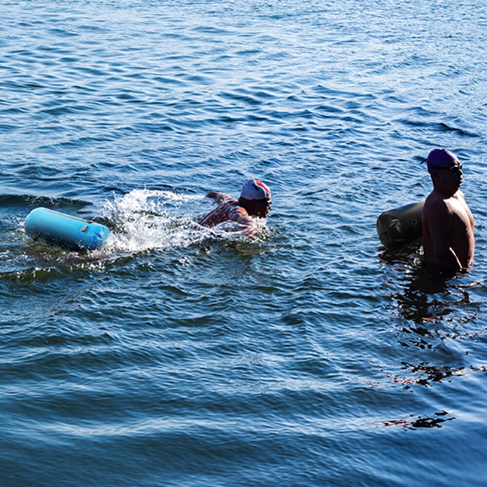 12L Large Capacity Fully Airtight TPU Outdoor Waterproof Swimming Bag Backpack Dry Double Shoulder Bag Handbag Pouch for Beach