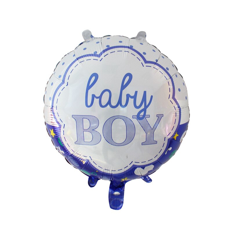 18Inch Round 1st Birthday Foil Balloon Baby Boy Ba... – Grandado
