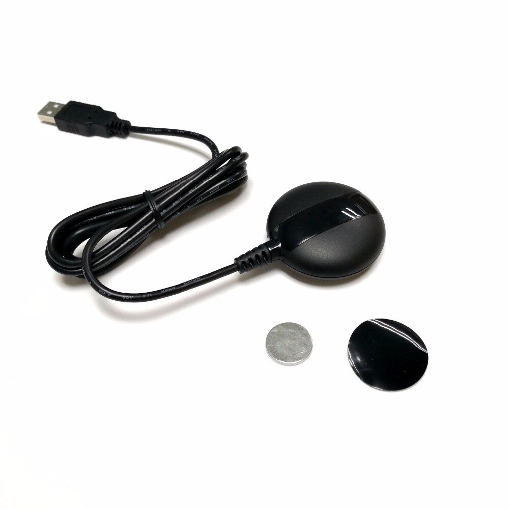 TOPGNSS module récepteur USB GPS GLONASS | Antenne pour PC portable, windows xp 7 8 10 FLASH pour tablette, 1.5m, meilleur que le