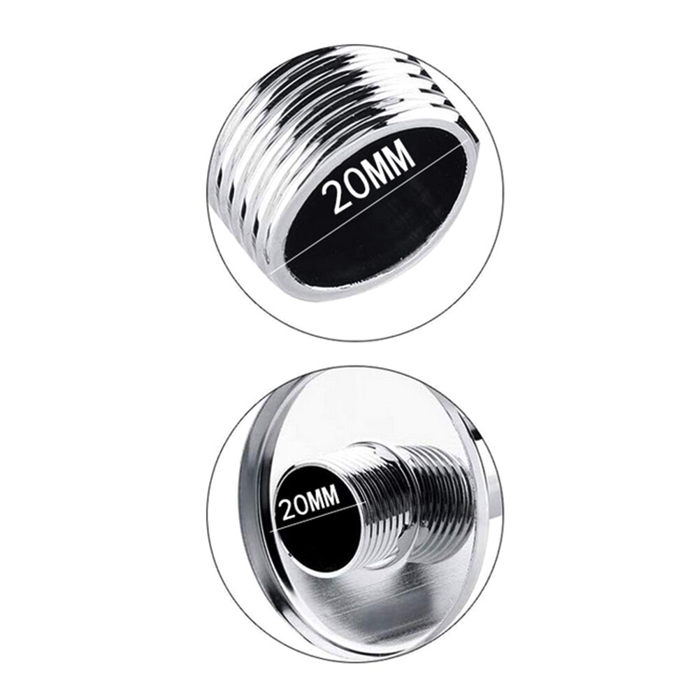 Shower Arm Stainless steel 8 Inch Steel High Rise Extension S-Curved Goose Neck Shower Arm Bathroom Accessories