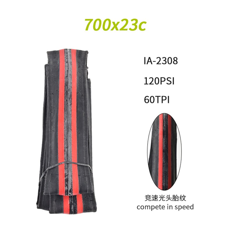 INNOVA-neumáticos ultraligeros para bicicleta de carretera, neumáticos ligeros y plegables, 700C, 700x23C, 700x25C: IA-2308 700x23C