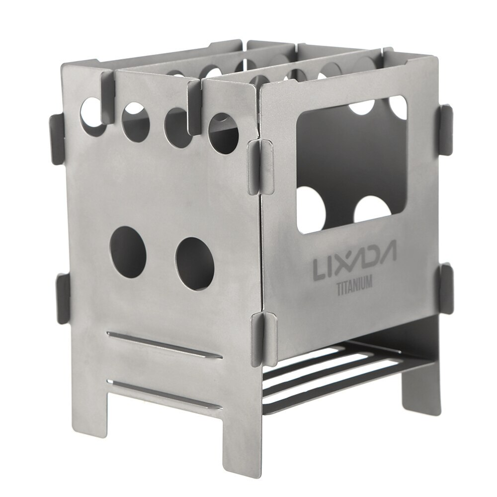 Folding Wood Stove Pocket Stove Outdoor Wood Burning Stove Camping Cooking Picnic Backpacking Firewood Furnace