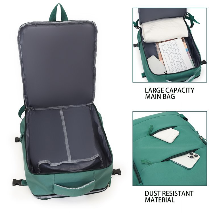 Vacuümrugzak Reistas voor heren Airback-rugzak met grote capaciteit Zakelijke laptoprugzak Dames Uitbreidbare rugzak Schooltas