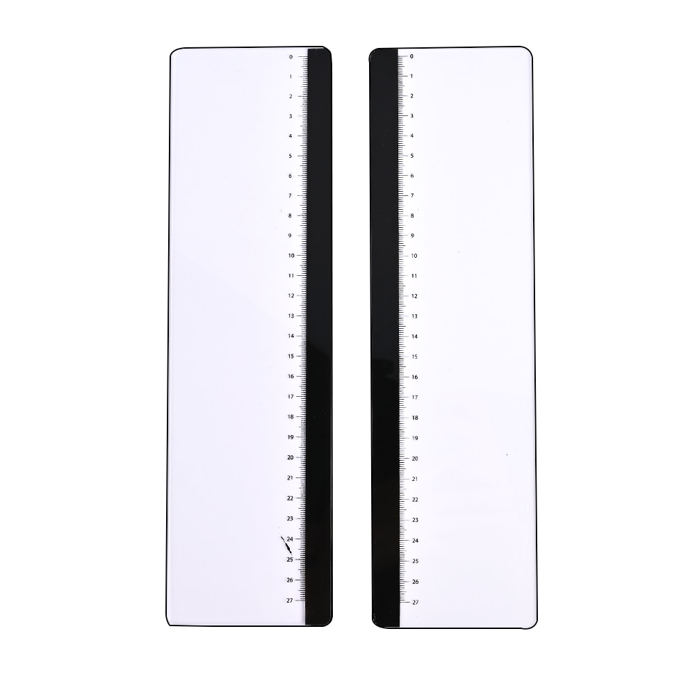 2PCS Monitor Message Memo Transparent Adhesive Board Monitor Message Sticker Computer Moniter Side Memo Pad Board Note Board