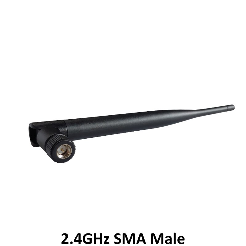 2pcs 2.4 ghz wifi antena 5dbi sma antena macho conector wi fi antena 2.4 ghz antena wi-fi para antenas de roteador sem fio