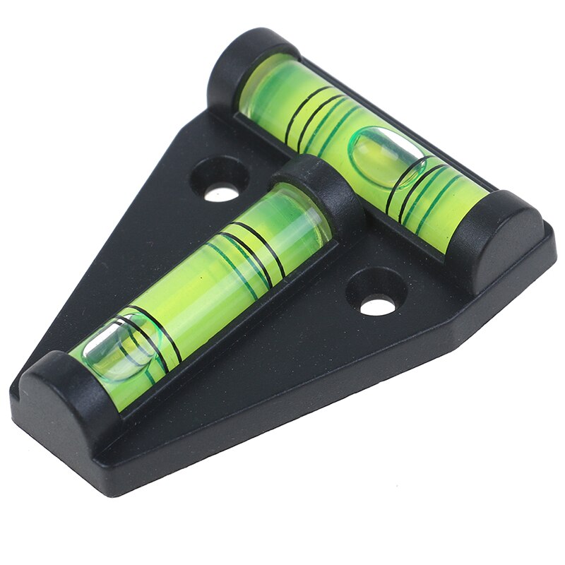 2 Ways Mini Spirit Level Measurement Instrument T-type Spirit Level Bubble Four Styles