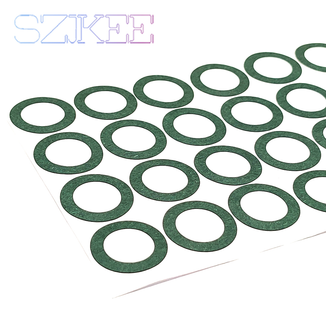 18650 21700 26650 32650 Li-ion Battery Insulation Gasket Pack Cell Barley Adhesive Paper Glue Fish Electrode Insulated Pads: green