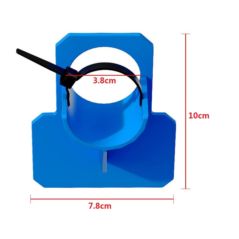 1PC Swimming Pool Pipe Holder Mount Supports Pipes 30-38mm Fits Intex Bestway Above Ground 32mm 38mm Hose Outlet with Cable Tie