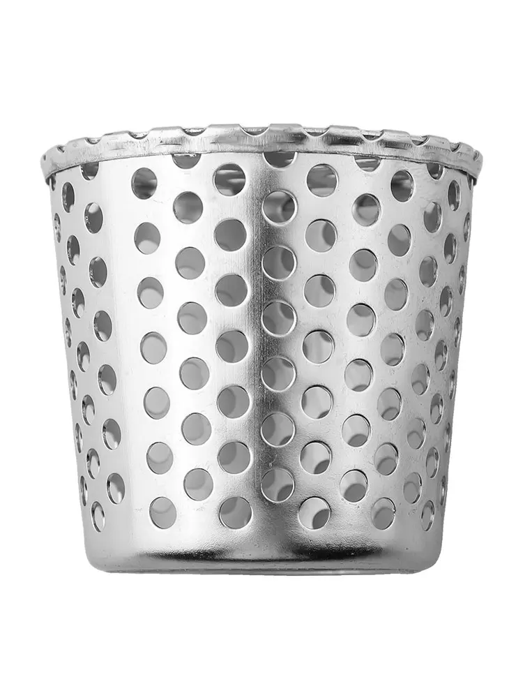 Drainage Cover Floor Drain Wall Insert Anti-blocking For Rooftop Balcony Outdoor Rain Bucket Stainless Steel 50-200mm