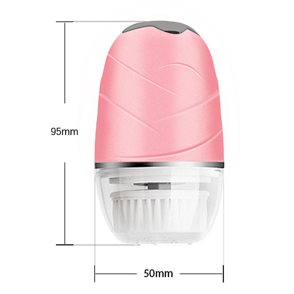 Electric Facial Cleansing Brush Waterproof Deep Pore Clean Remove Blackhead Acne USB Recharge Brush Machine Face Skin Care Tool