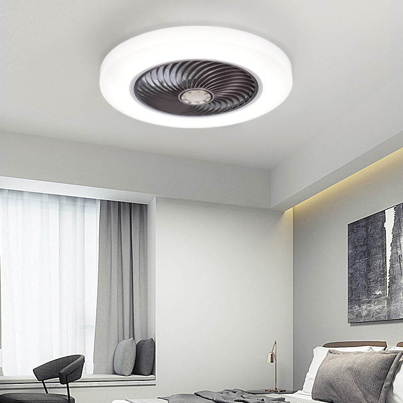 Round Led Ceiling Lamp with APP for Bedroom Lighting White Cold White Warm White 220V/110V Led Ceiling Light Living Room: 52cm 220V Brown APP