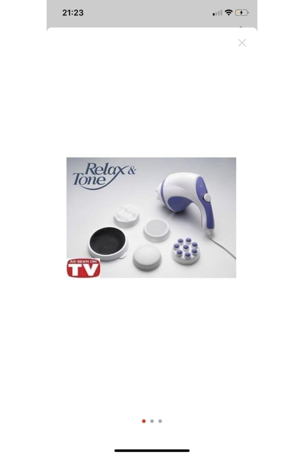 Relax Tone Vibrating Massage Instrument Device