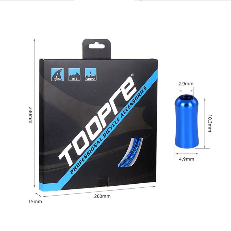 MTB Bike Outer Fishbone Tube Set Variable Speed Brake Cables Aluminium Alloy Road Bicycle Line Pipes Bicycle Brake Shift Parts