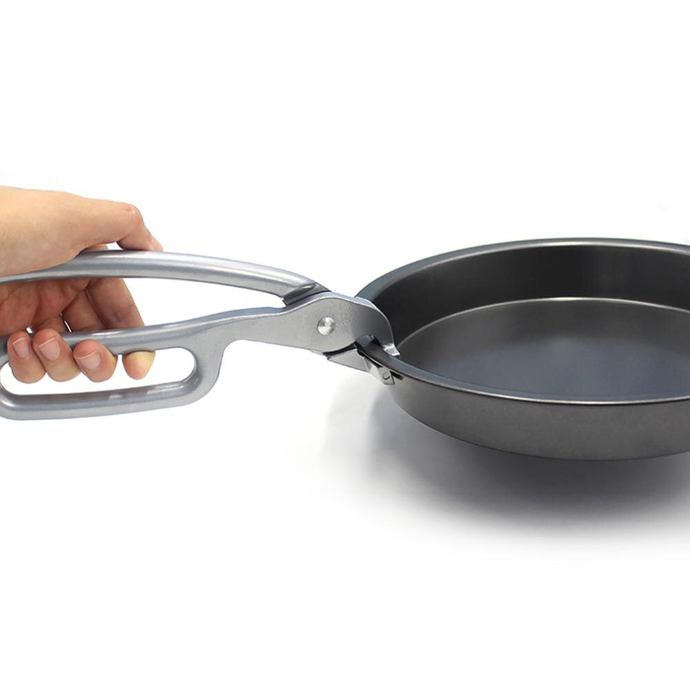 Pizza Pan Gripper Aluminium Dish Plate Bowl Clip Anti Gripper Pizza Pan Plate For Pulling Oven Pizza Pan Dish Tray