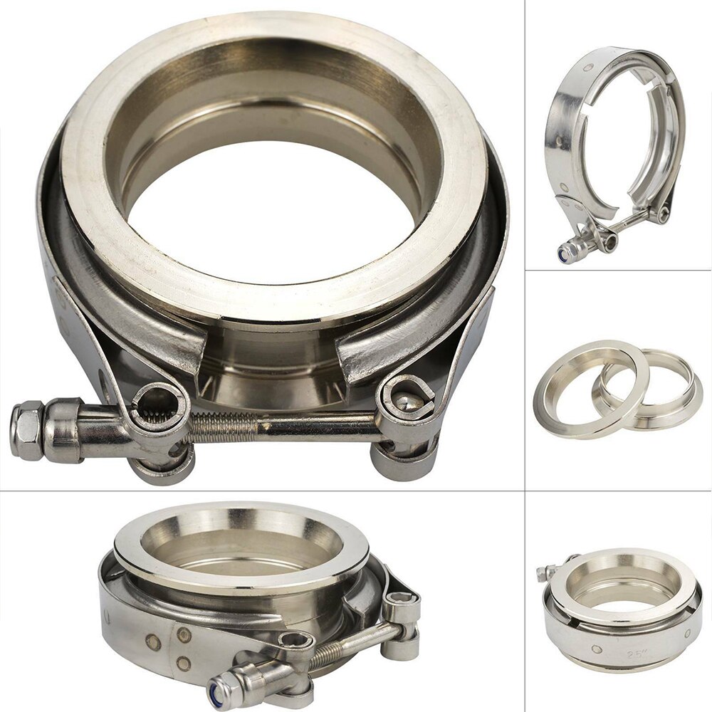 Brida de escape fija abrazadera de hierro para el tubo de escape turbocargado del automóvil Universal portátil