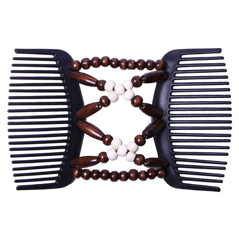 Nueva , peineta mágica con cuentas, horquilla elástica, horquilla elástica, peineta, accesorios para el cabello de mujer