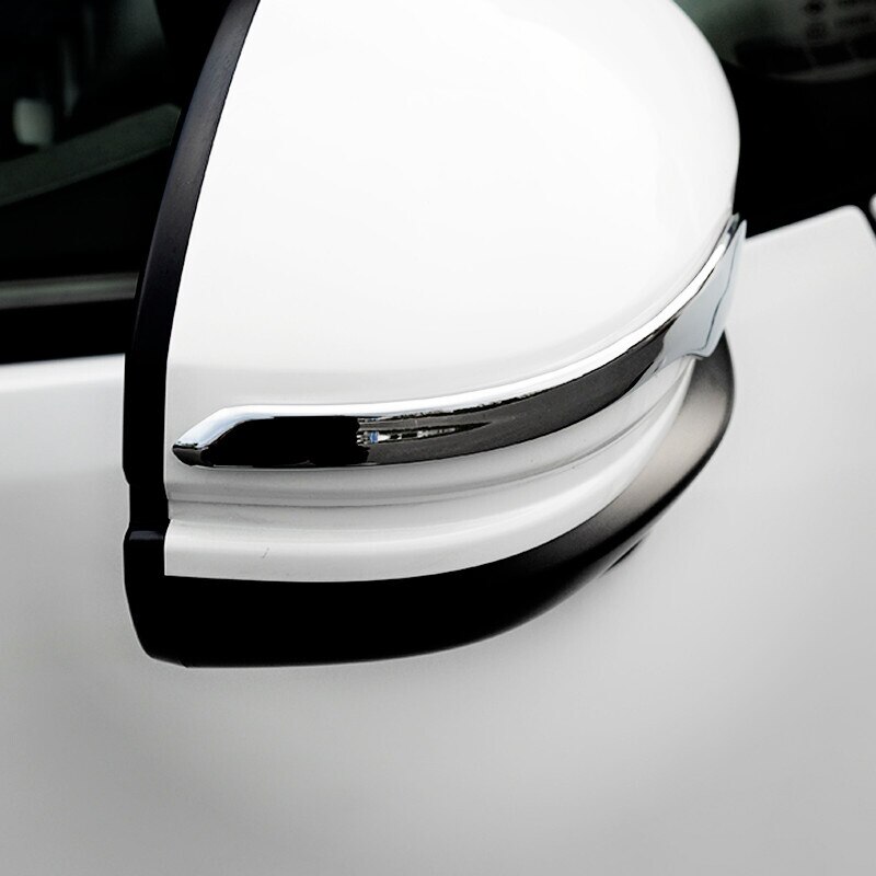 Tira de espejo retrovisor de coche, cubierta de Marco embellecedora, accesorios de estilo de coche, 2 piezas, ABS cromado, para Honda Shuttle , , , ,