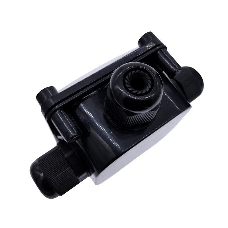 IP68 3-way rainproof box with PG11 Cable gland Outdoor Waterproof ABS connectors waterproof Electrical Junction Box