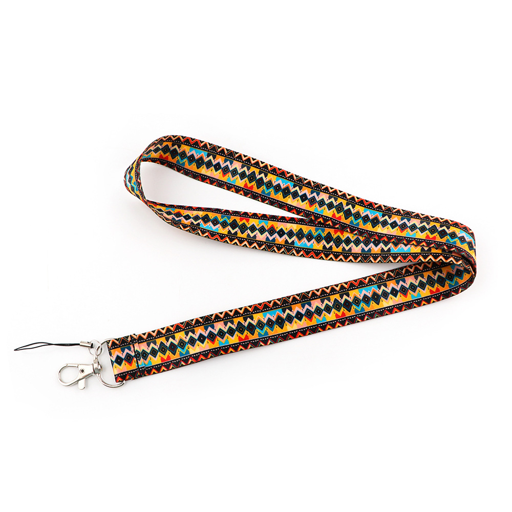 Bohemian Mobiele Telefoon Straps Sleutelhanger Lanyard Voor Sleutels Usb Id-kaart Badge Houder Keycord Ketting Lint Accessoires