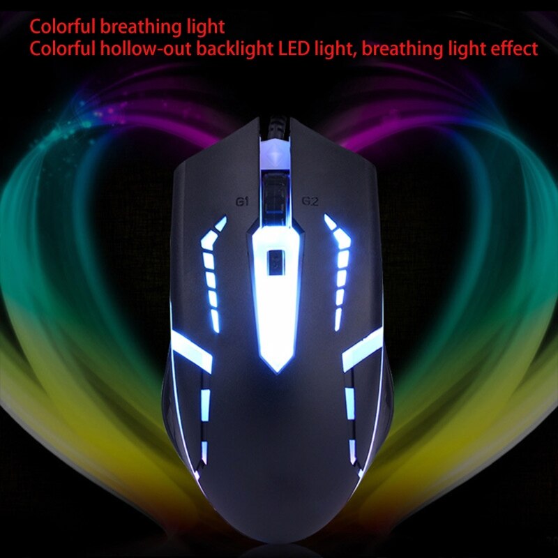 Combo PC Gamer LED Gaming Keyboard And Mouse Set Wired 2.4G Keyboard Gamer Keyboard Illuminated Gaming Keyboard Set