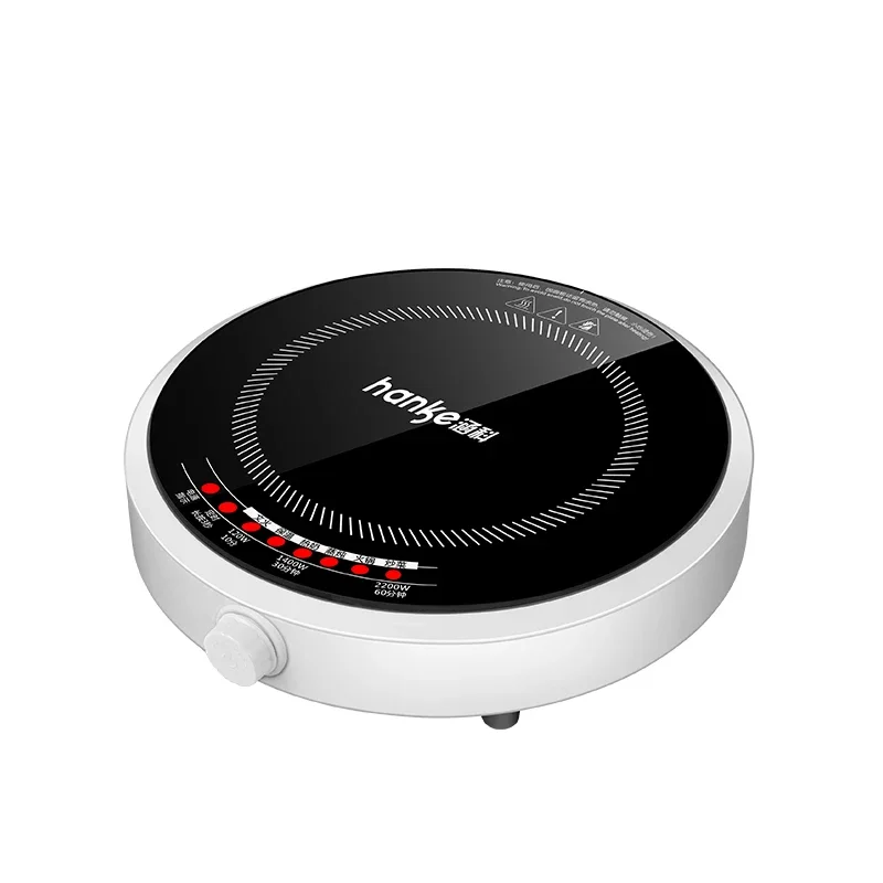 220V 2200W round induction cooker household small multi-functional pot dormitory mini cooking Pot Stove