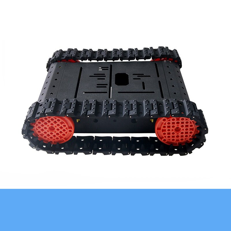 TC200 4WD Metall Smart Crawler Tank Chassis mit 4 stücke TT Motoren und Kunststoff Räder Gummi Track DIY Spielzeug für arduino Bildung