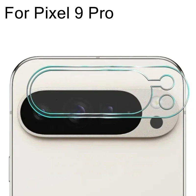 3/1Pcs 9H Camera Protectors Tempered Glass Lens Films for Googel Pixel 9 Pro XL 8 7 Pro 6A HD Clear Lens Protective Cover: black / Bundle3
