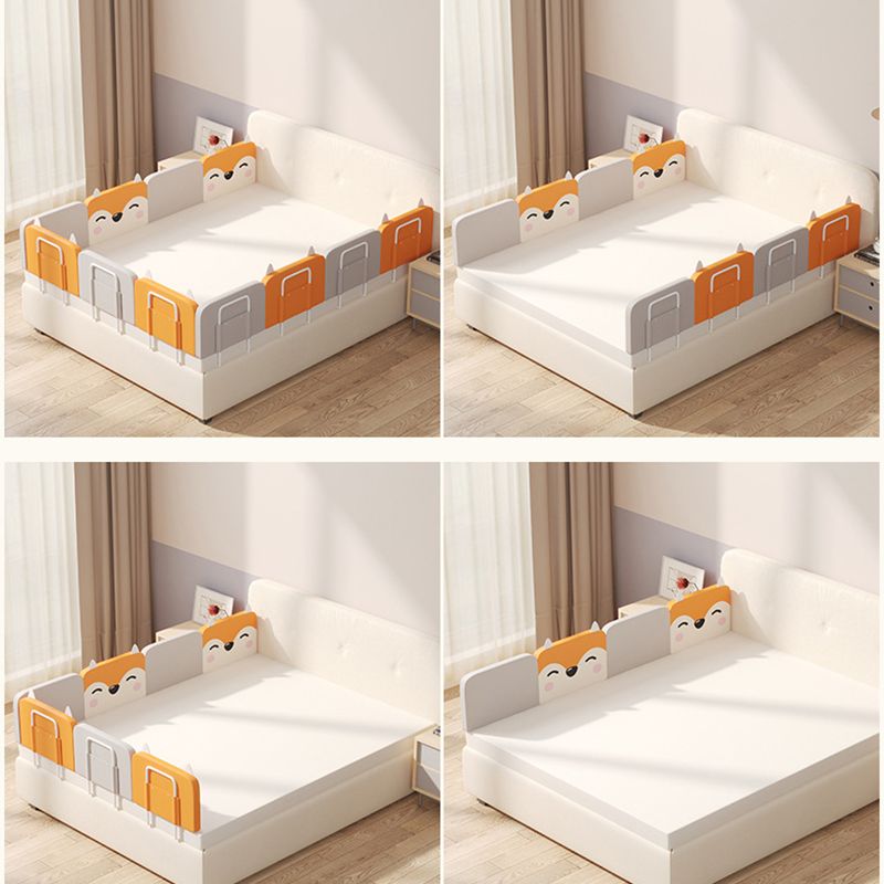 Baby Bed Bumper Pasgeboren Bed Hek Verstelbare Bed Barrière Hek Zachte Nachtkastje Baffle Veiligheid Vangrail Home Box Bed Crib Rail