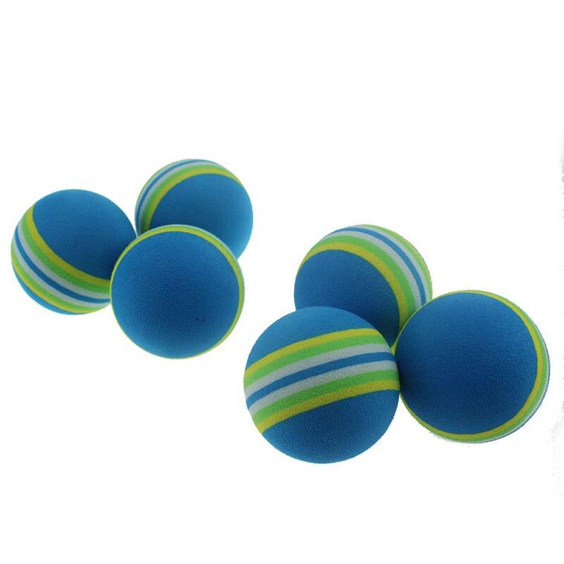 Nueva esponja de Golf suave pelotas de arco iris Golf Swing entrenamiento esponja de espuma pelotas de Golf/esponja X5I6