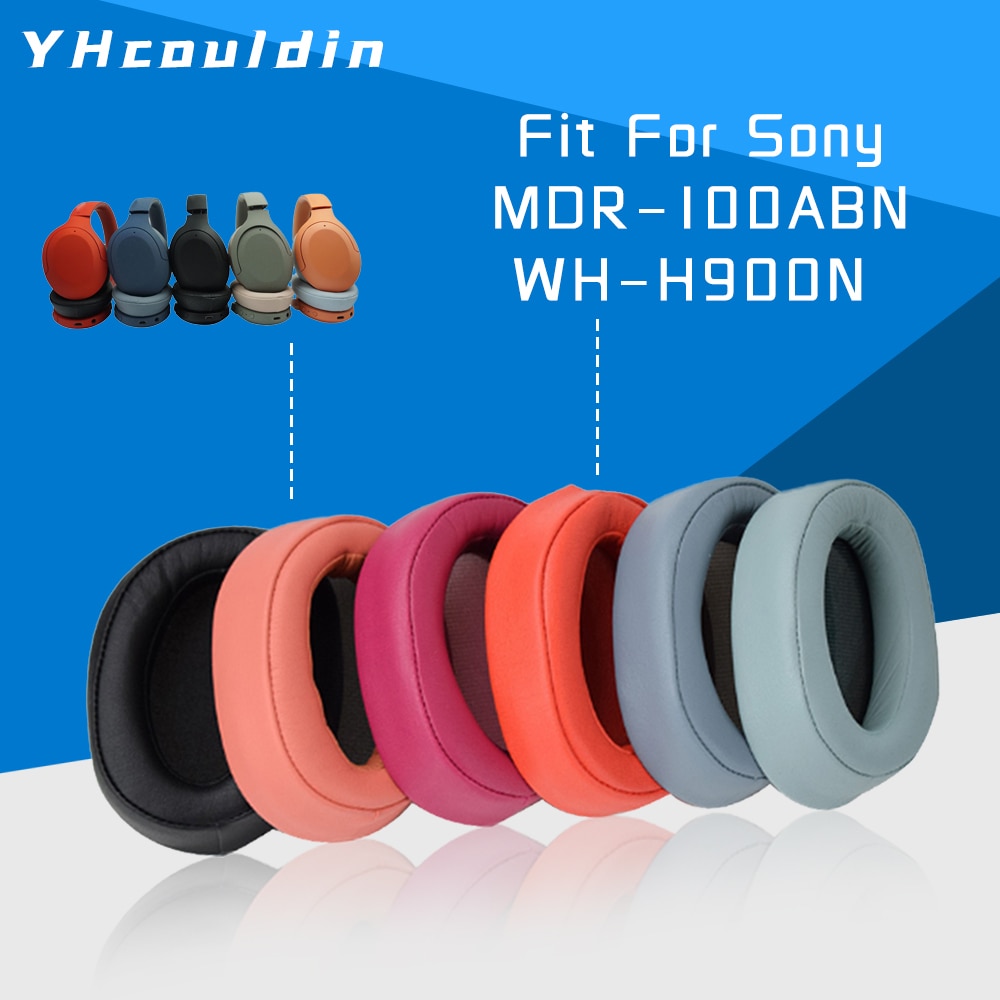 Replacement Earpads Ear Pad For Sony MDR 100ABN MDR-100ABN WH H900N WH-H900N Headphone Accessaries