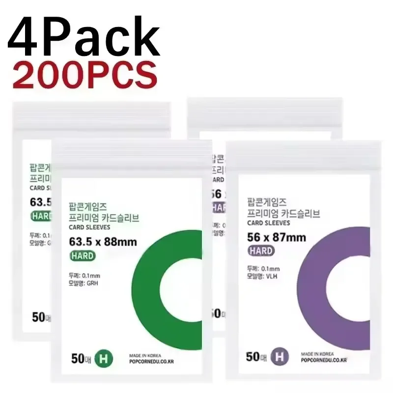 500/10 szt. Koreańskie Koszulki na Karty HD Przezroczyste Ochraniacze na Karty Kpop idol Ochronne Koszulki na Fotokarty etui na Zdjęcia Pudełko na Kartę prażona kukurydza: Ciemnoniebieski