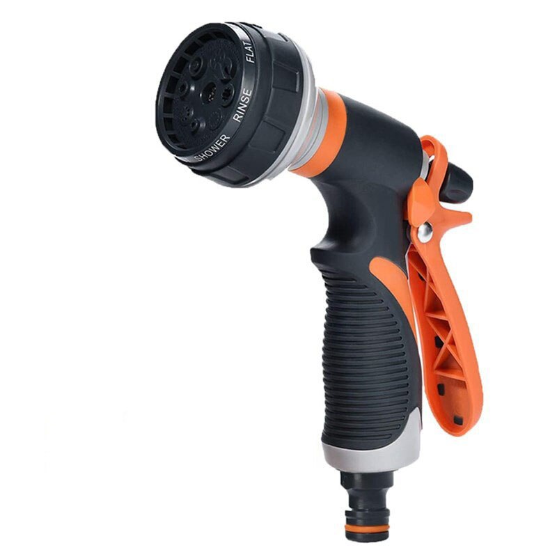 8-function car wash water gun set, garden tool high pressure garden irrigation water gun