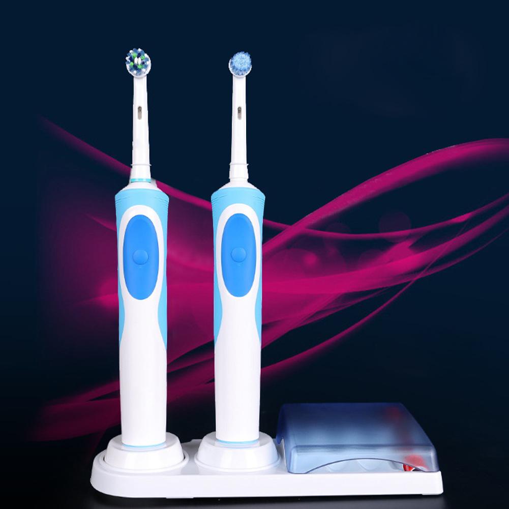 Voor Oral B Elektrische Tandenborstel Houder Organizer Stander Plastic Tanden Borstel Hoofd Ondersteuning Beugel Met Lader Gat