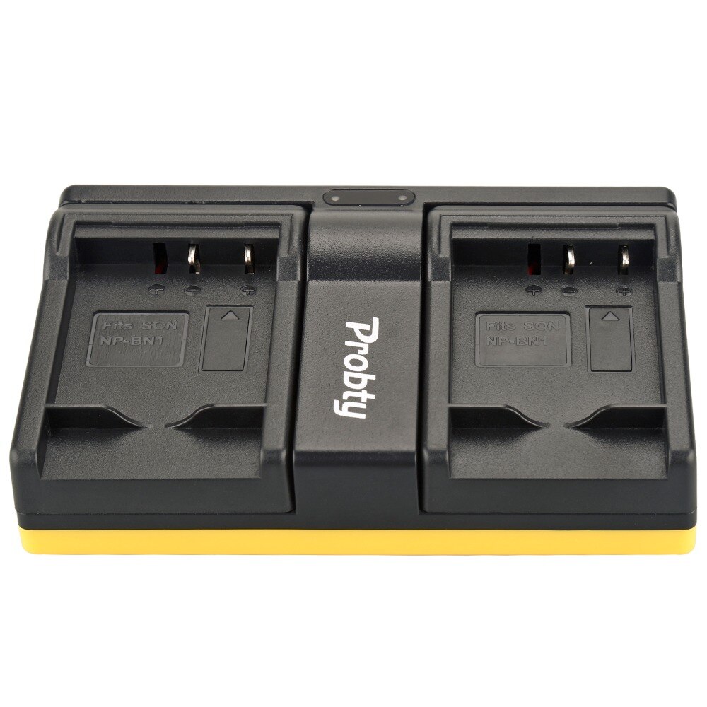 Protby NP-BN1 NP BN1 USB Dual Charger For Sony Cyber-Shot DSC S750 DSC S780 W630 TX5 W310 T99