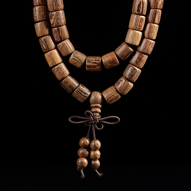 Bracelet de transfert de perles en bois avec ailes de poulet sud-américain 08, bouddha séparé, pour hommes et femmes, à la