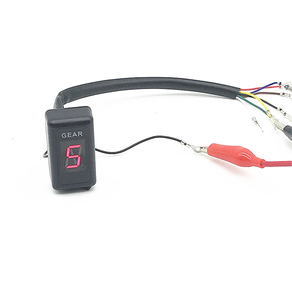 Style 6 Speed Universal Motorcycle Digital Display Led Motocross Off-Road Moto Light Neutral Gear Indicator Monitor