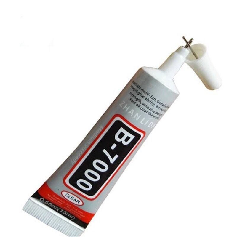 25 ml B7000 Kleber Mit Nadel praktisch Punkt Bohrer DIY Schmuck Dekorative praktisch Bildschirm Kleber