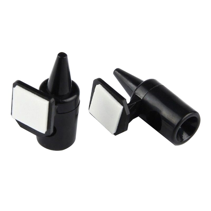 2PCS Animal Alarm Ultrasonic Car Deer Animal Alert Warning Whistles Safety Sound Alarm Black