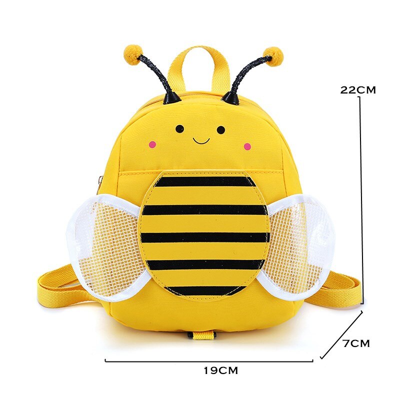 Mochila con arnés de seguridad para bebés, bolso antipérdida para niños pequeños, cómodo, escolar, para la muñeca