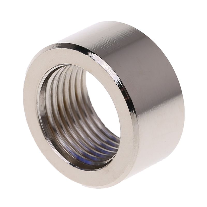 Universal O2 Oxygen Sensor Exhaust Stepped Mounting Weld Bung Plugs M18x1.5mm On Fittings Width 1 Inch